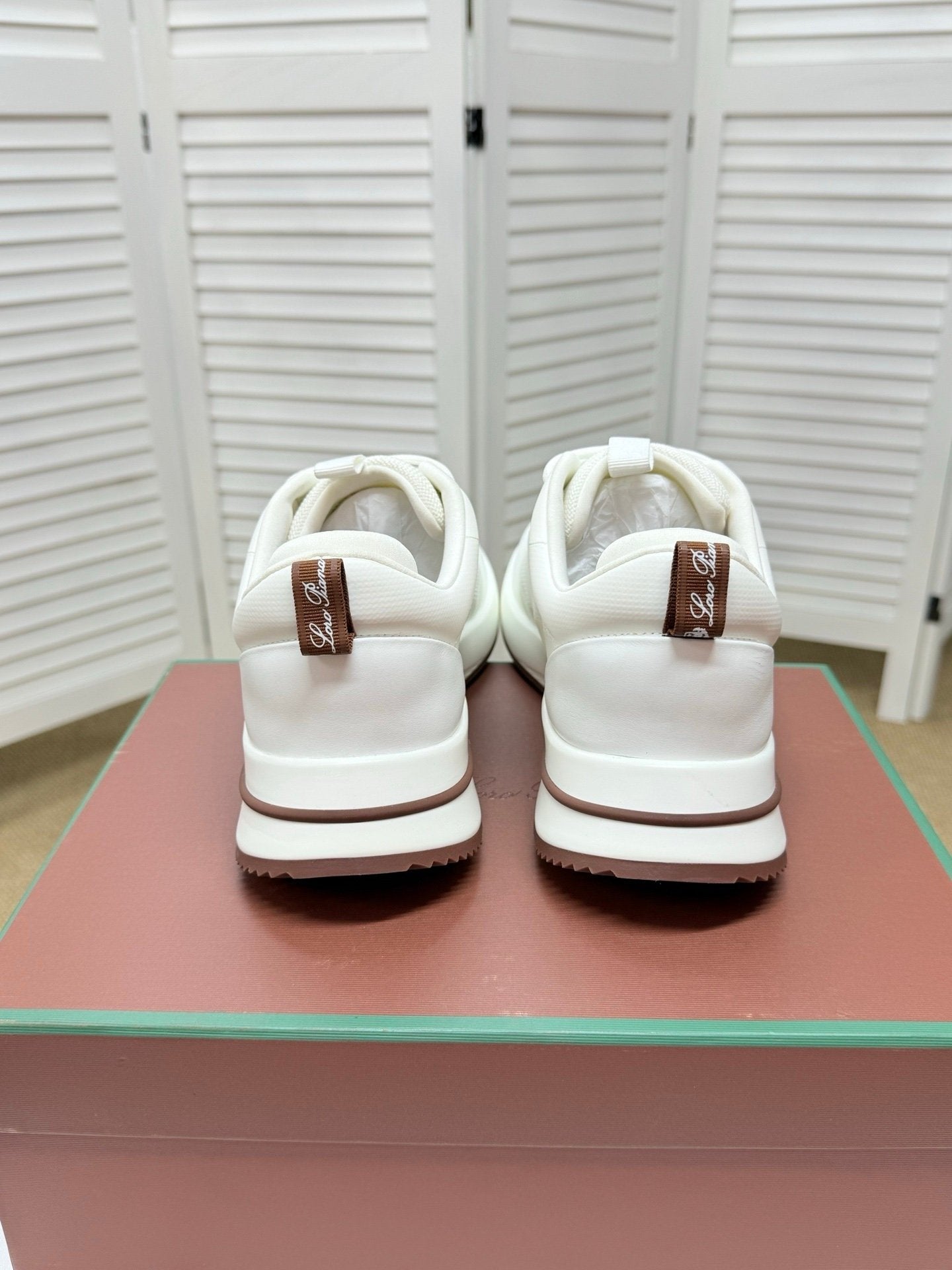 Loro Piana Weekend Walk Technical Mesh White