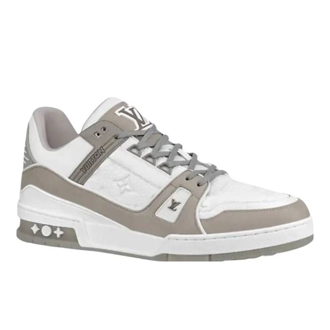 Louis Vuitton Trainer Grey White