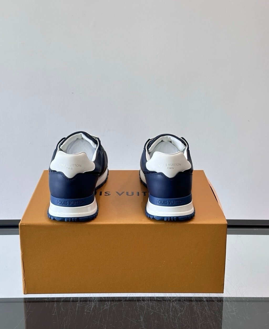 Louis Vuitton Run Awat Sneaker Navy
