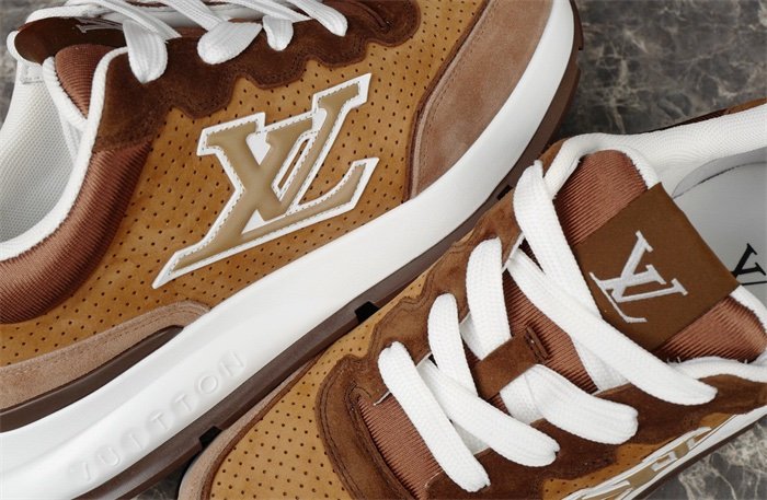 Louis Vuitton LV Classic Sneaker Brown White