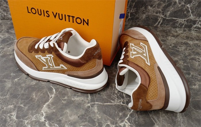 Louis Vuitton LV Classic Sneaker Brown White