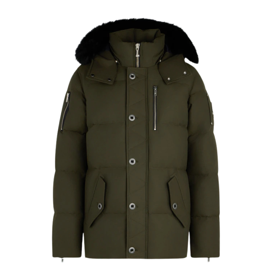 Moose Knuckles Down Jacket  Army/Black