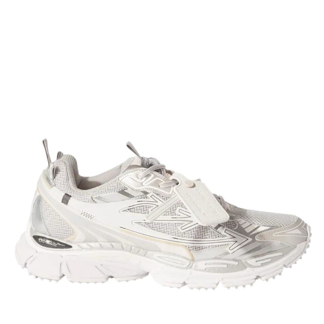 Off-White Be Right Back Silver White