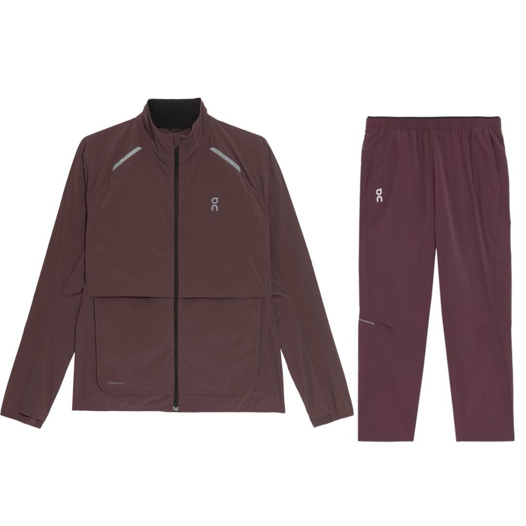 On Running Tracksuit Full Bordeaux